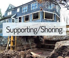 supporting/shoring